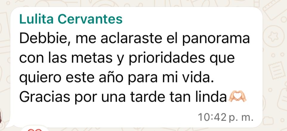 Testimonio de Lourdes Cervantes vía WhatsApp